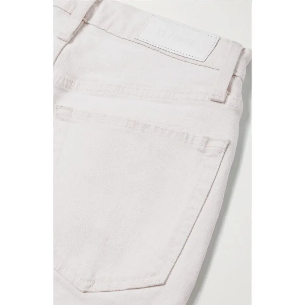 Re/Done 70’s Stove Pipe Straight Leg Jeans 27 White